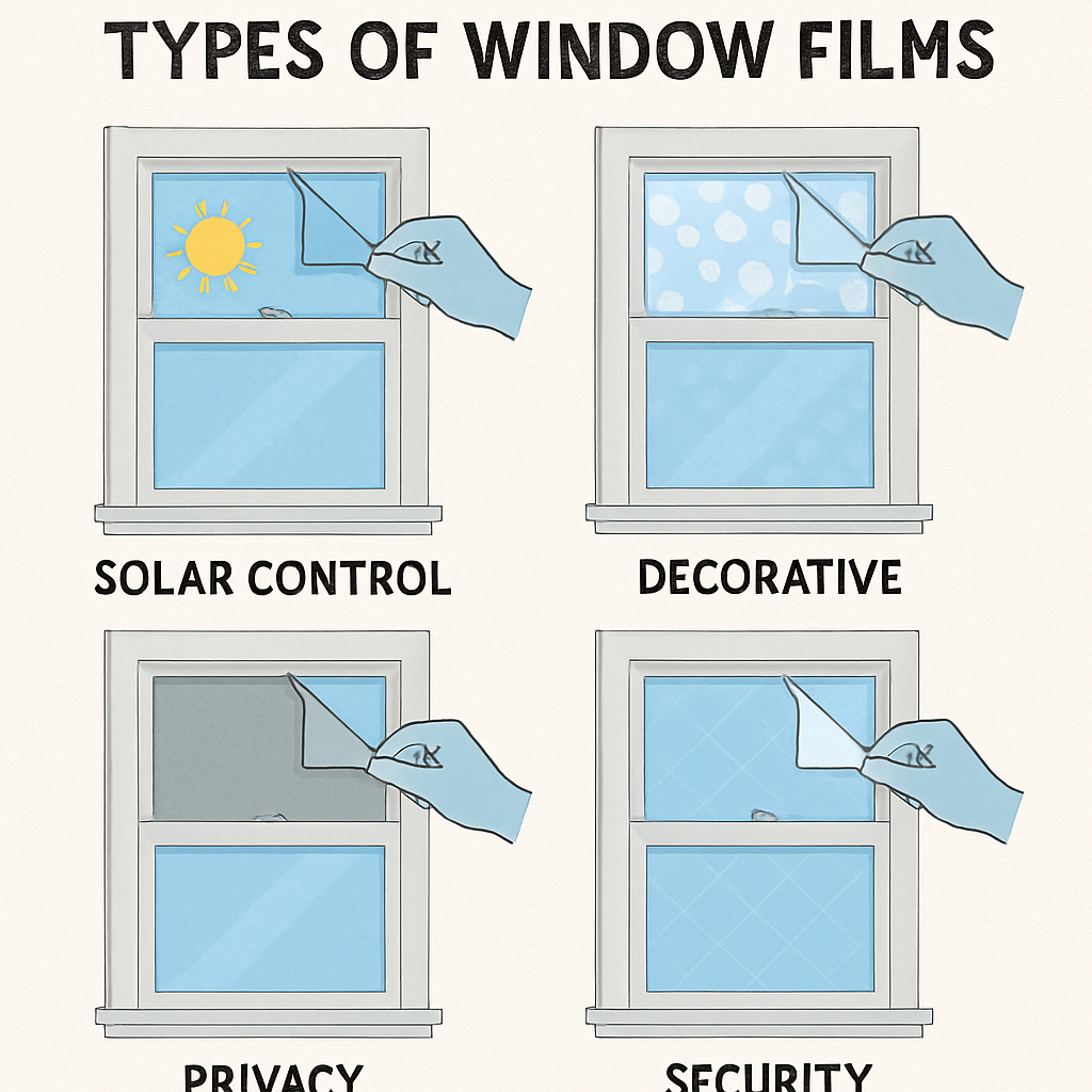 Types of window films