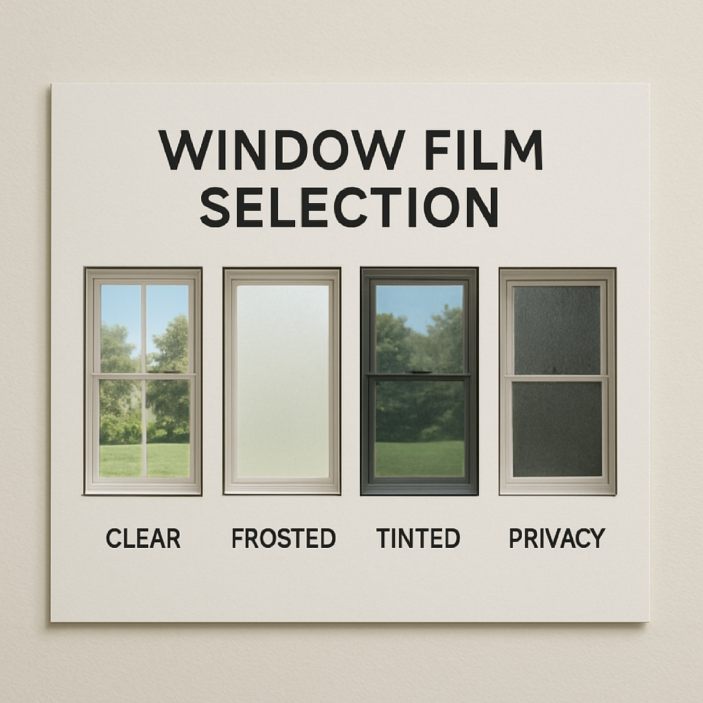 window film selection