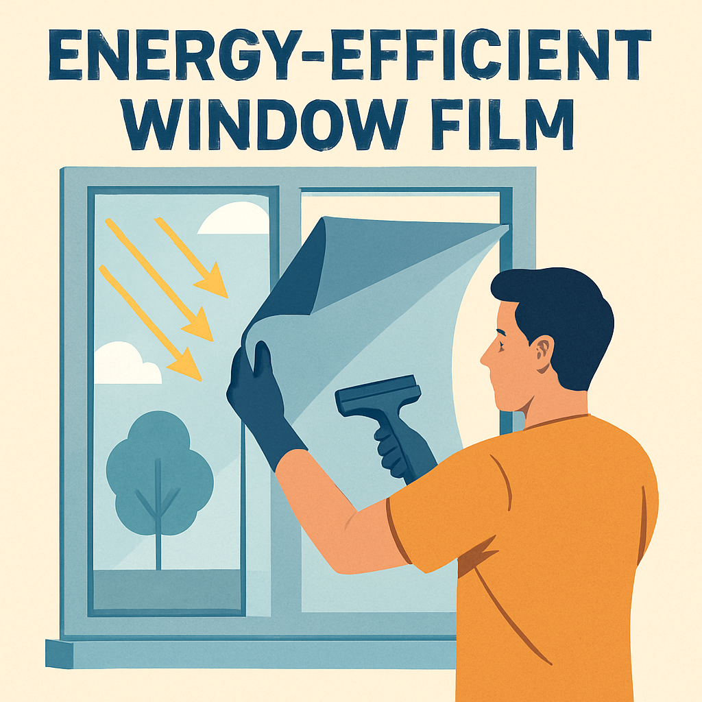 Energy-efficient window film