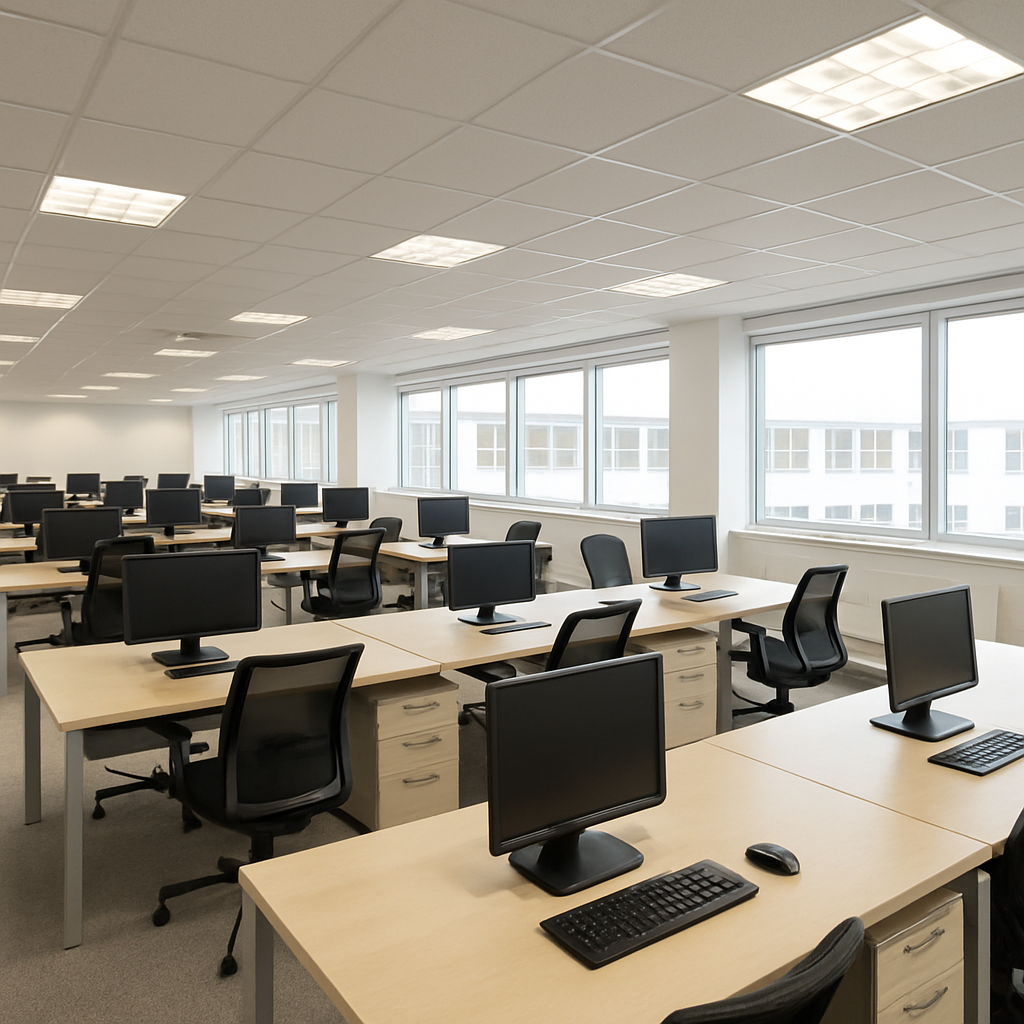 Glare-Free Office Space